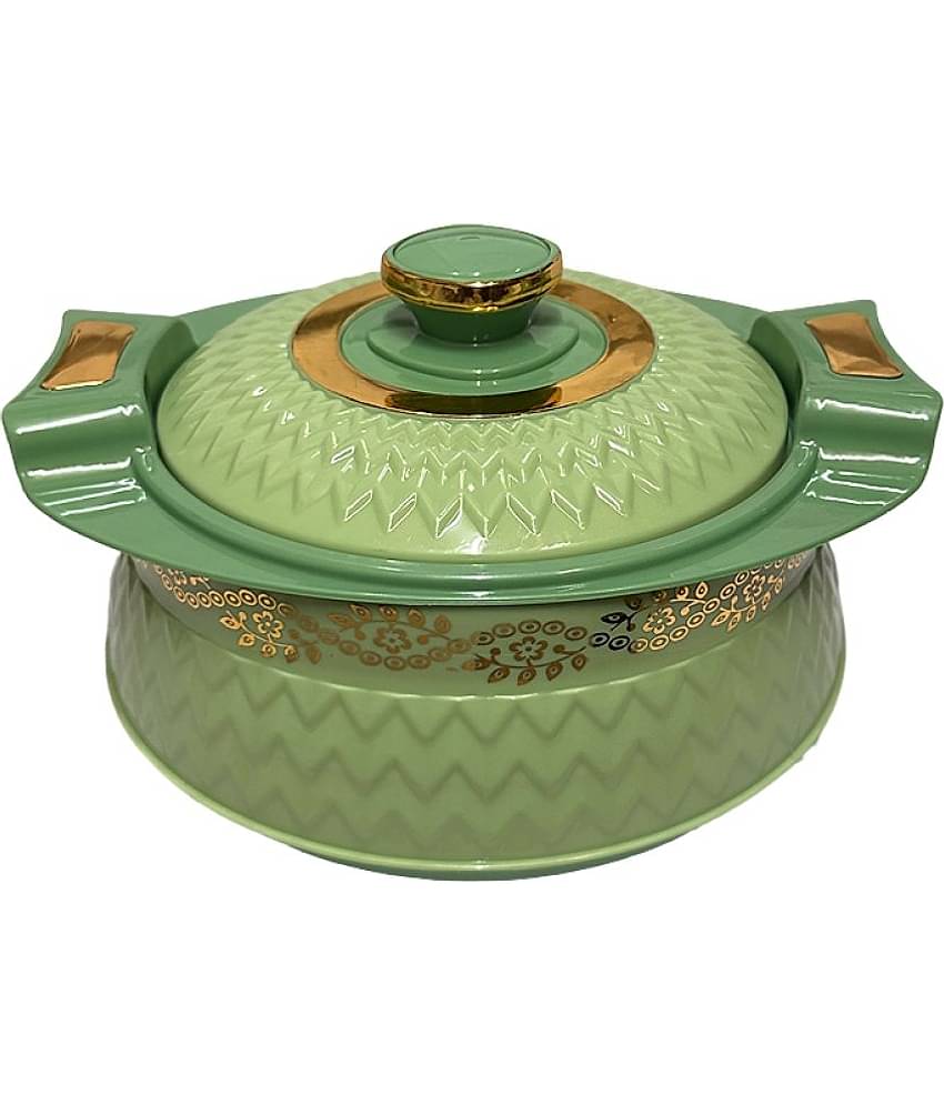 Dynore Casserole Multicolor Steel Thermoware Casserole ( Set of 1 , 2500 mL )