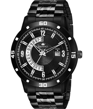 EMPERO - Black Stainless Steel Analog Men's Watch