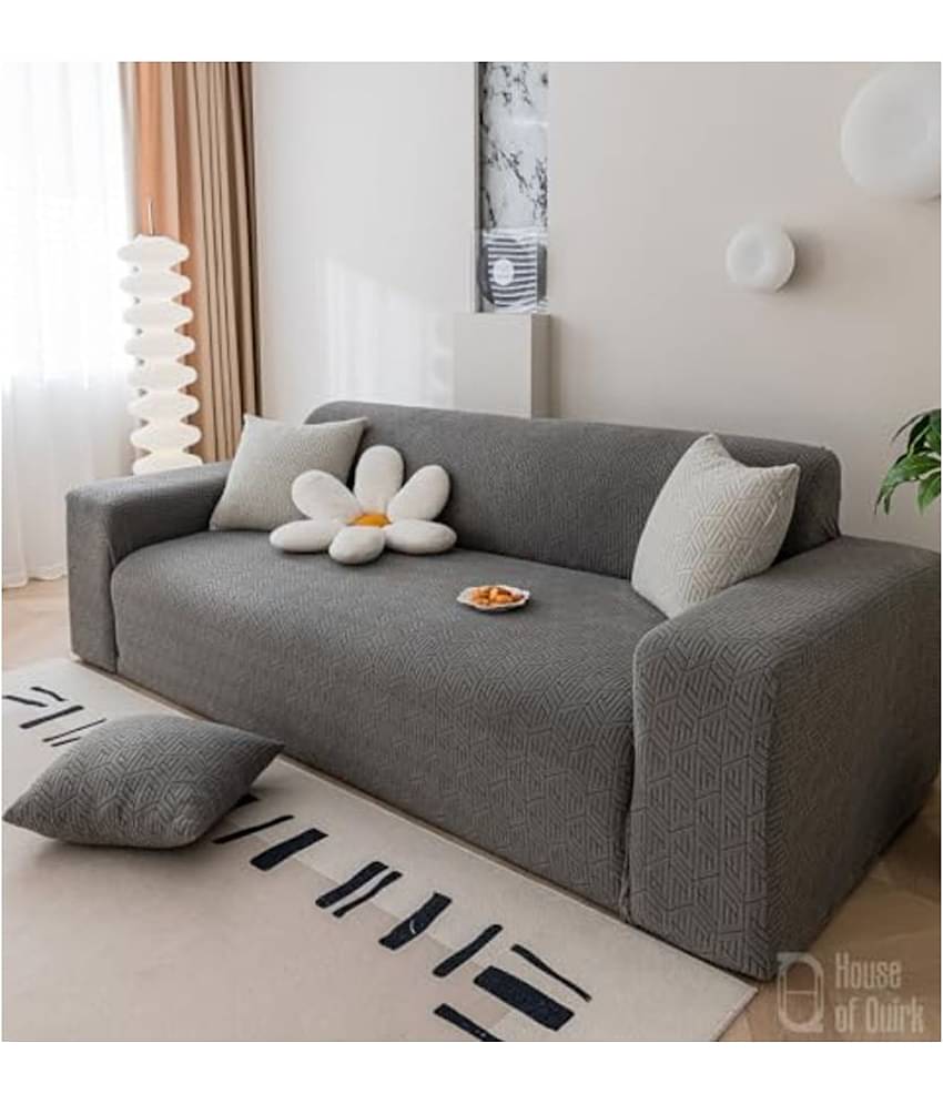 House Of Quirk 1 Seater Polyester Sofa Cover ( Pack of 1 )