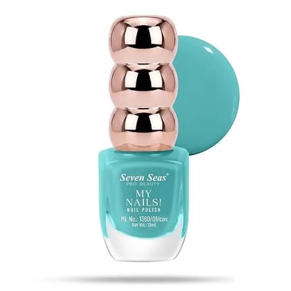 Seven Seas My Nails Nail Polish, High Colour Pay Off, Long Lasting, Quick Drying, Chip Resistant, Non-Staining, 10ml (251, 10ml) Seven Seas My Nails Nail Polish, High Colour Pay Off, Long Lasting, Quick Drying, Chip Resistant, Non-Staining, 10ml (251, 10ml)