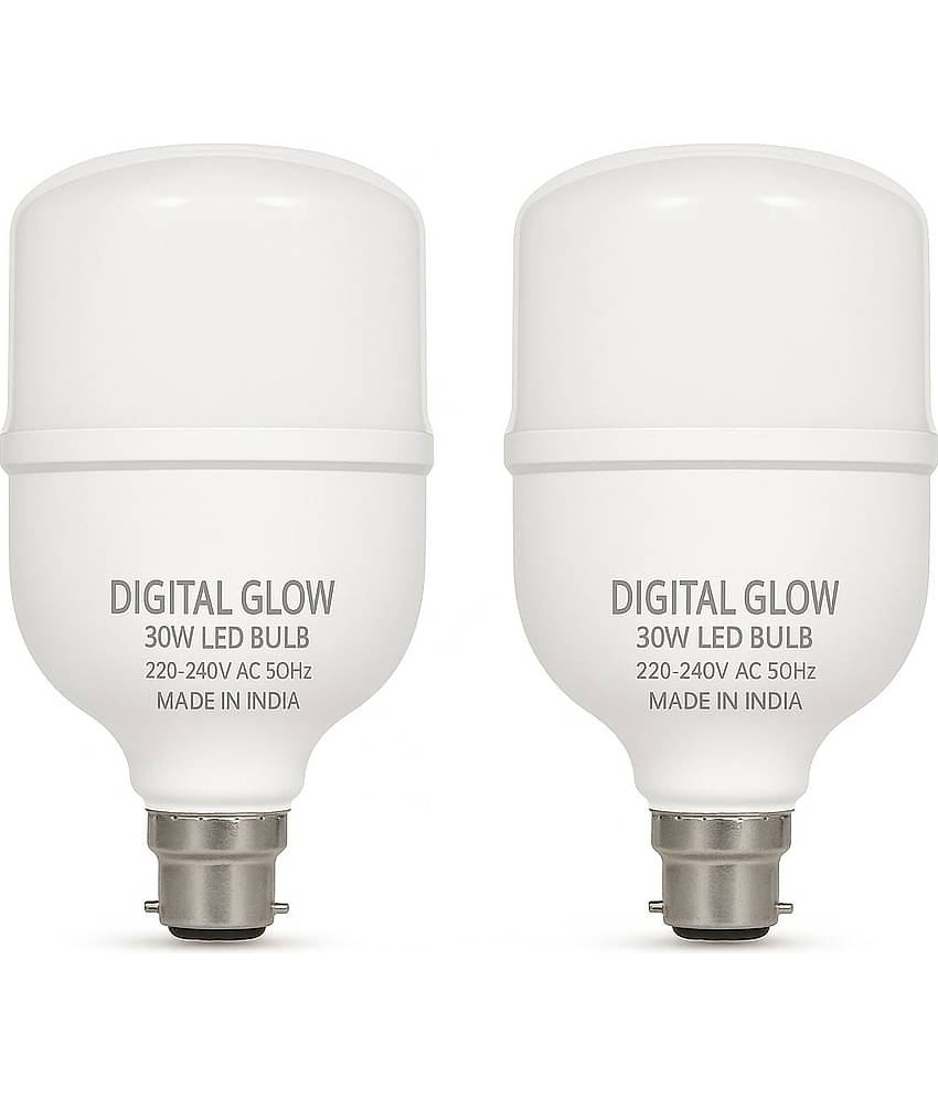 Digital glow 30W Cool Day Light LED Bulb ( Pack of 2 )