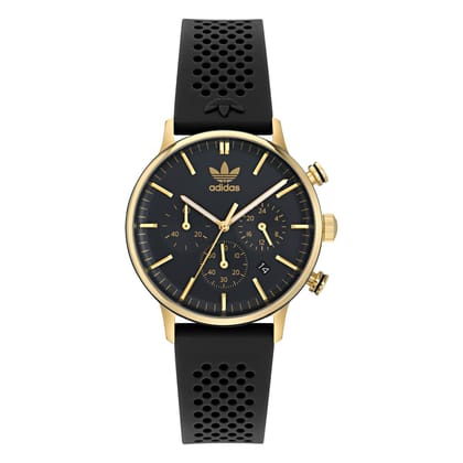 Adidas Originals Black Dial Unisex Analog Watch - AOSY23521-Black