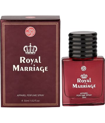 JD INTERNATIONAL ROYAL MARRIAGE Perfume For Men & Women Long Lasting Perfume 30 ml (Pack of 2)