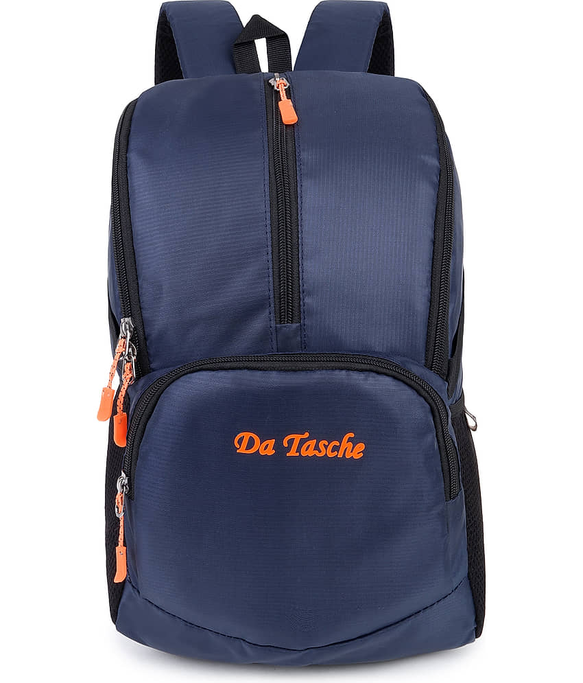 Da Tasche 25 Ltrs Black Polyester College Bag