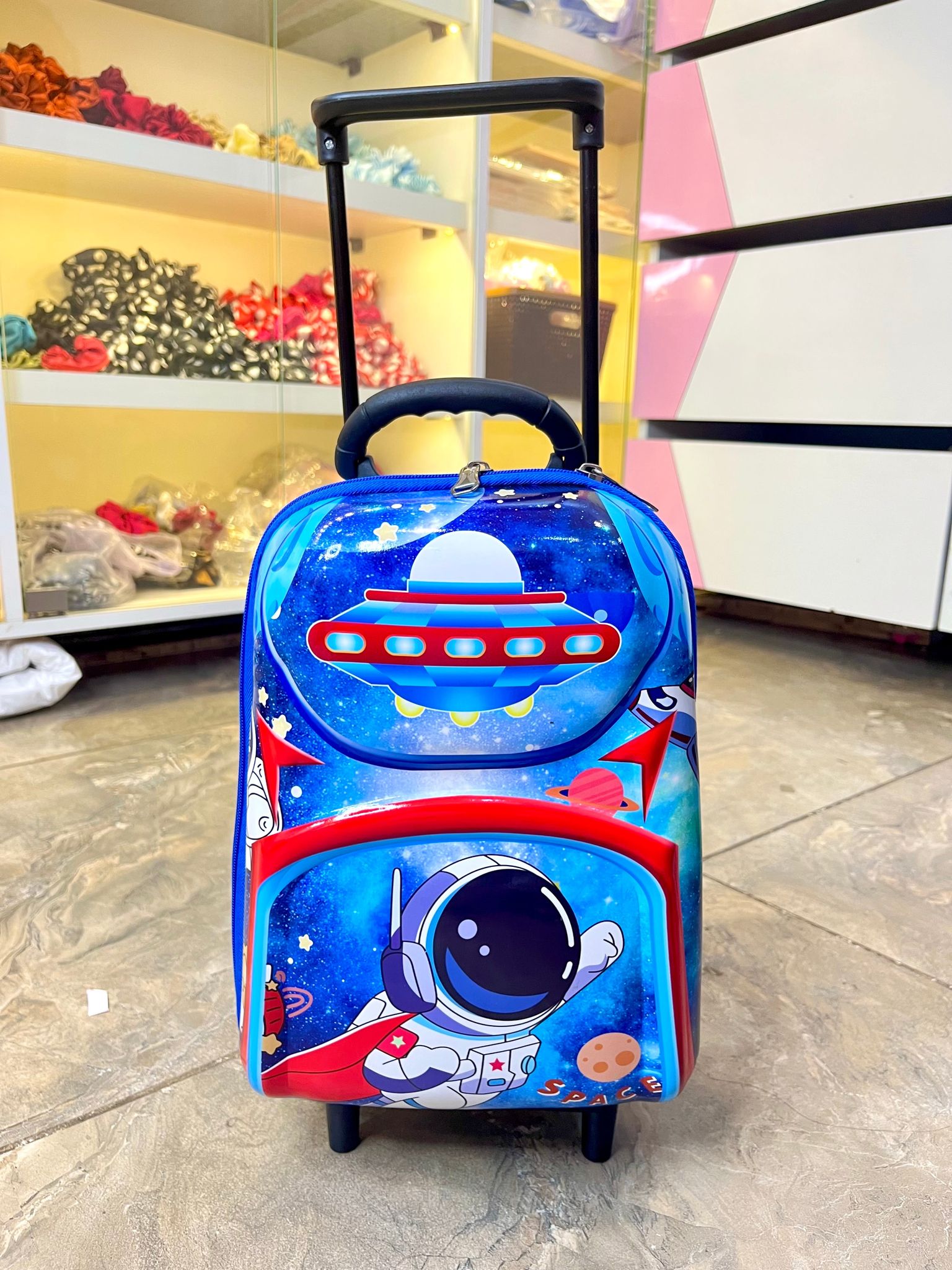 Quirky Mini Trolley | Mini suitcase trolley-Dino