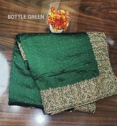 BRIDAL PARTY WEAR VICHITRA SILK