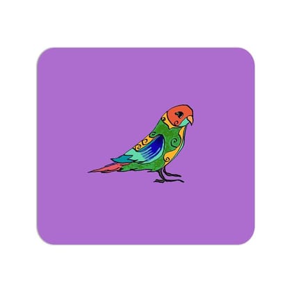 Pretty Jandaya Parakeet Mouse Pad