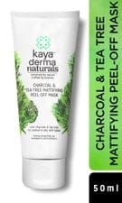 kaya Charcoal & Tea Tree Mattifying Peel-Off Mask kaya Charcoal & Tea Tree Mattifying Peel-Off Mask