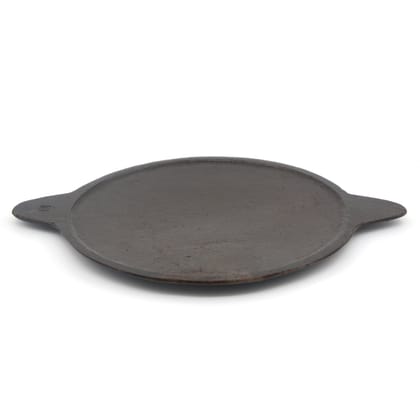 Seasoned Cast Iron Concave Tawa-10 inches