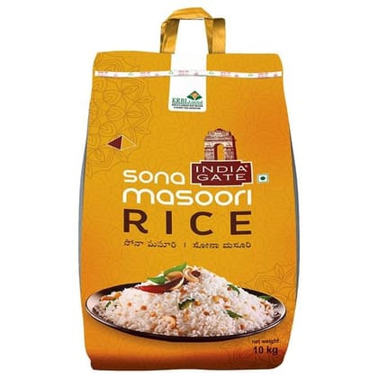 India Gate Sonamasuri Rice 10 Kg