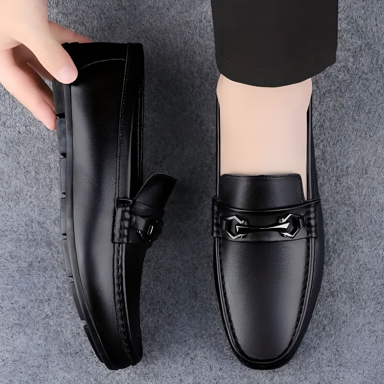 WUGO::Latest Stylish Men Casual Loafers | Premium Casual Slip-On Daily Wear Shoes | Comfortable Lightweight Driving Shoes with Cushioned Sole for Men’s & Boys
