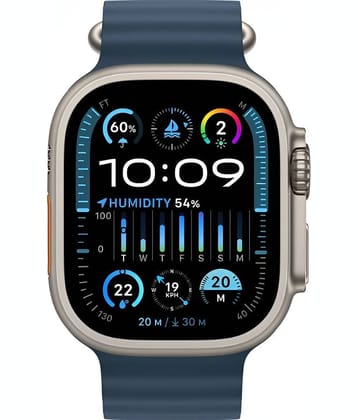 COREGENIX Series Ultra Max with Touch Control Navy Blue Smart Watch