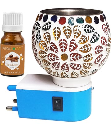 Peepalcomm Ceramic Aroma Oils & Diffusers Set - Pack of 2