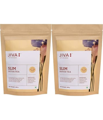 Jiva Slim Tea 100% Ayurvedic Tea -150g (Pack of 2)