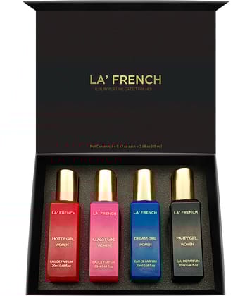 LA FRENCH - Luxury perfume giftset for her Eau De Parfum (EDP) For Women 80 ( Pack of 1 )