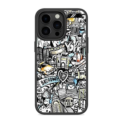 Broadway Abstract Mobile Bumper Cover
