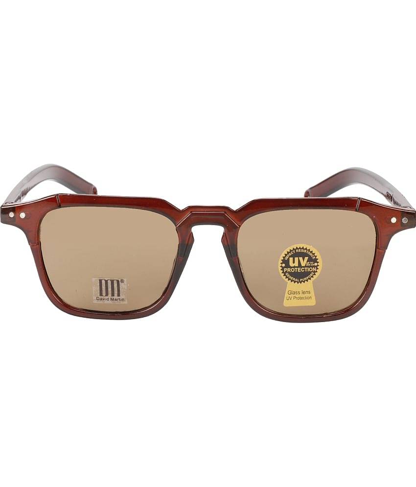 Funk Brown Square Sunglasses ( Pack of 1 )