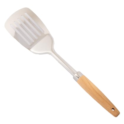 NATURALLYOURS Stainless Steel Slotted Turner