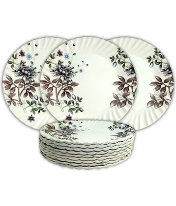 Inpro 12 Pcs Melamine Multi Color Half Plate