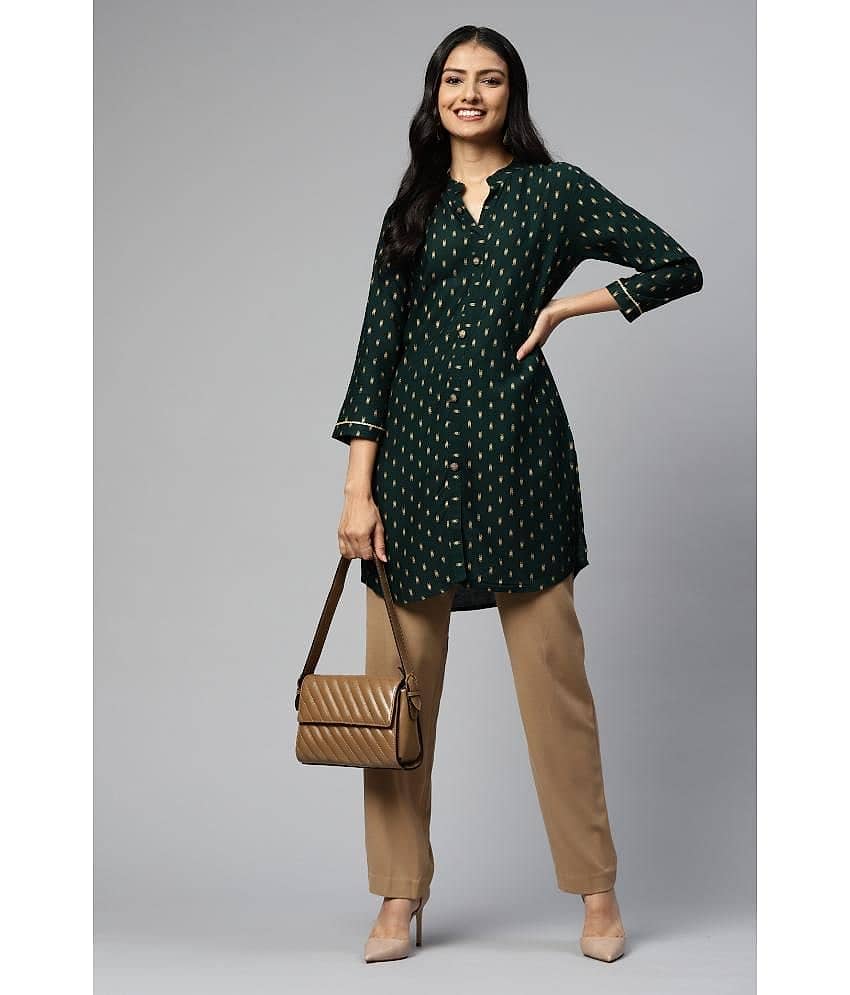 Rayon Short Kurti For Women (Pack of 1)