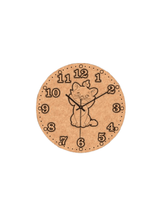 Dbeautify's DIY Cat Wall Clock for Kids