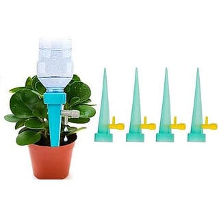 Pack of 12 Self Watering Insert Spikes/Watering Spike Drip Irrigation Kit