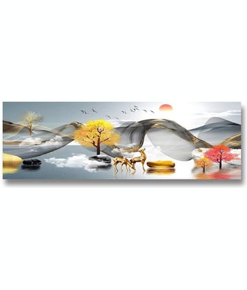 CASA FURNISHING Single Polyester Silver AC Cover for 1.5 Ton Split AC