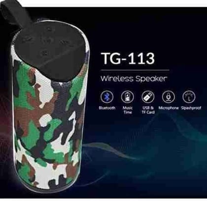 Rugged Wireless Bluetooth Speaker with 6000mAh Battery, AUX or USB or TF Support, and Durable Water-Resistant Design Navy