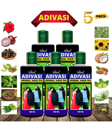 Phillauri - Anti Hair Fall Bhringraj Oil 500 ml ( Pack of 5 )