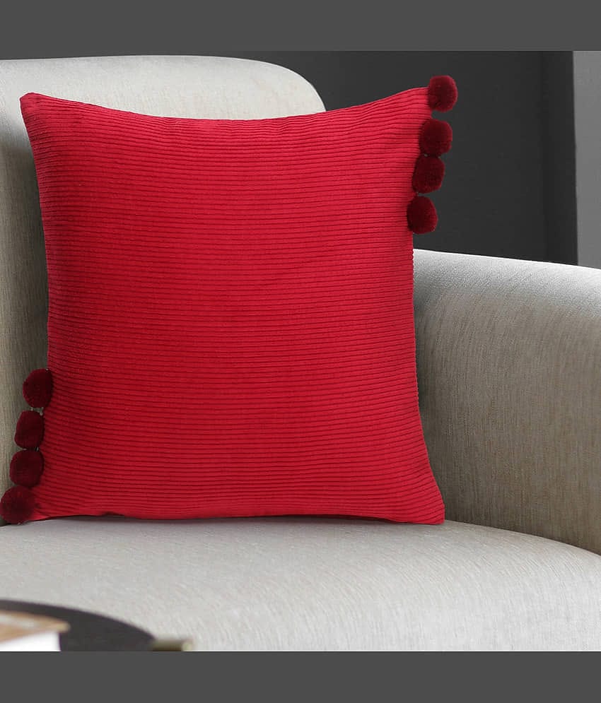 mezposh Single Cotton Cushion Covers 40X40 cm (16X16)