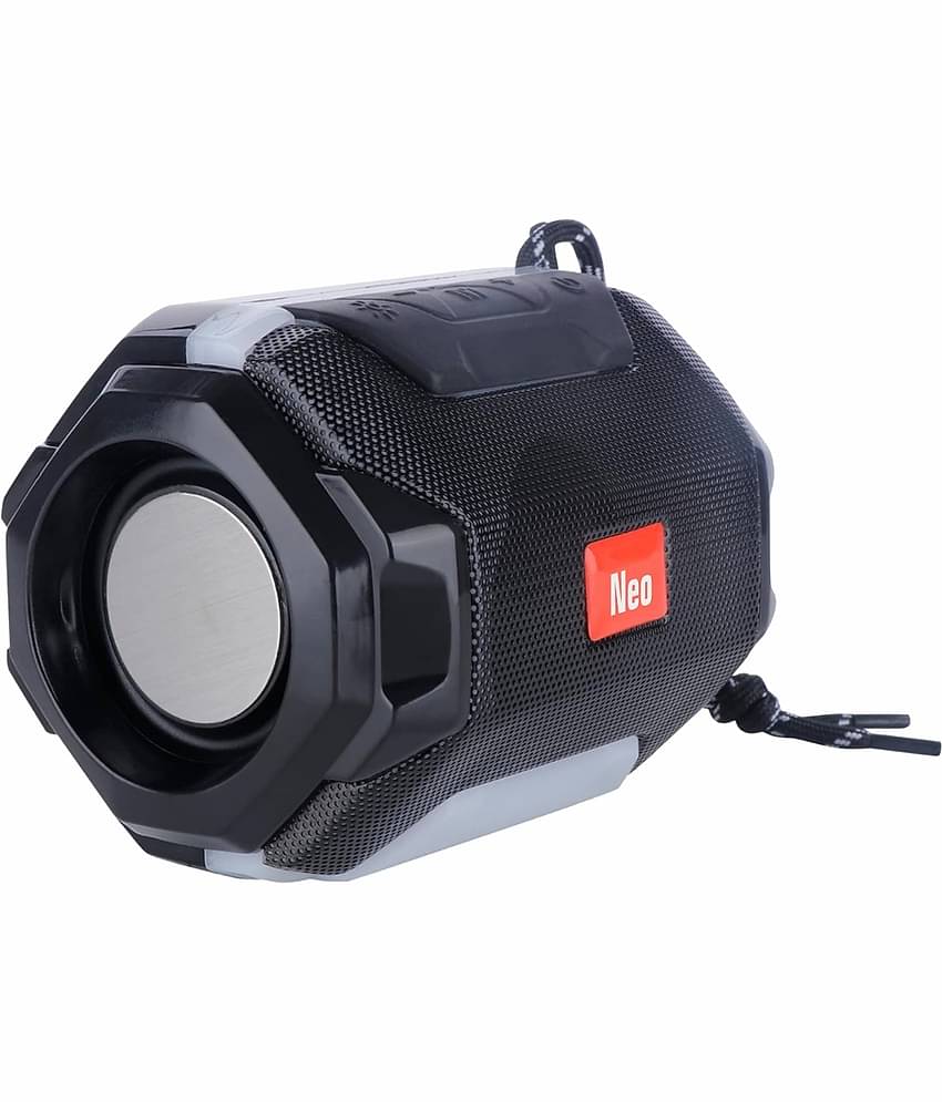 Neo A005 5 W Bluetooth Speaker Bluetooth v5.0 with USB Playback Time 4 hrs Black