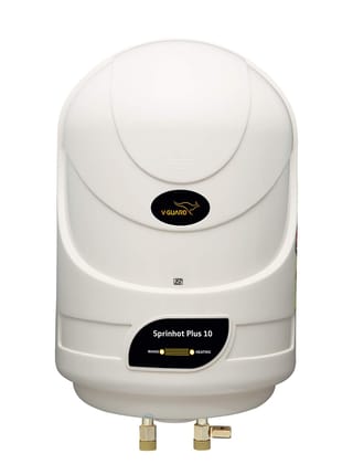 V-Guard Sprinhot 10 Litre Water Heater (Ivory), Wall Mount V-Guard Sprinhot 10 Litre Water Heater (Ivory), Wall Mount - Ivory / 10 Litres
