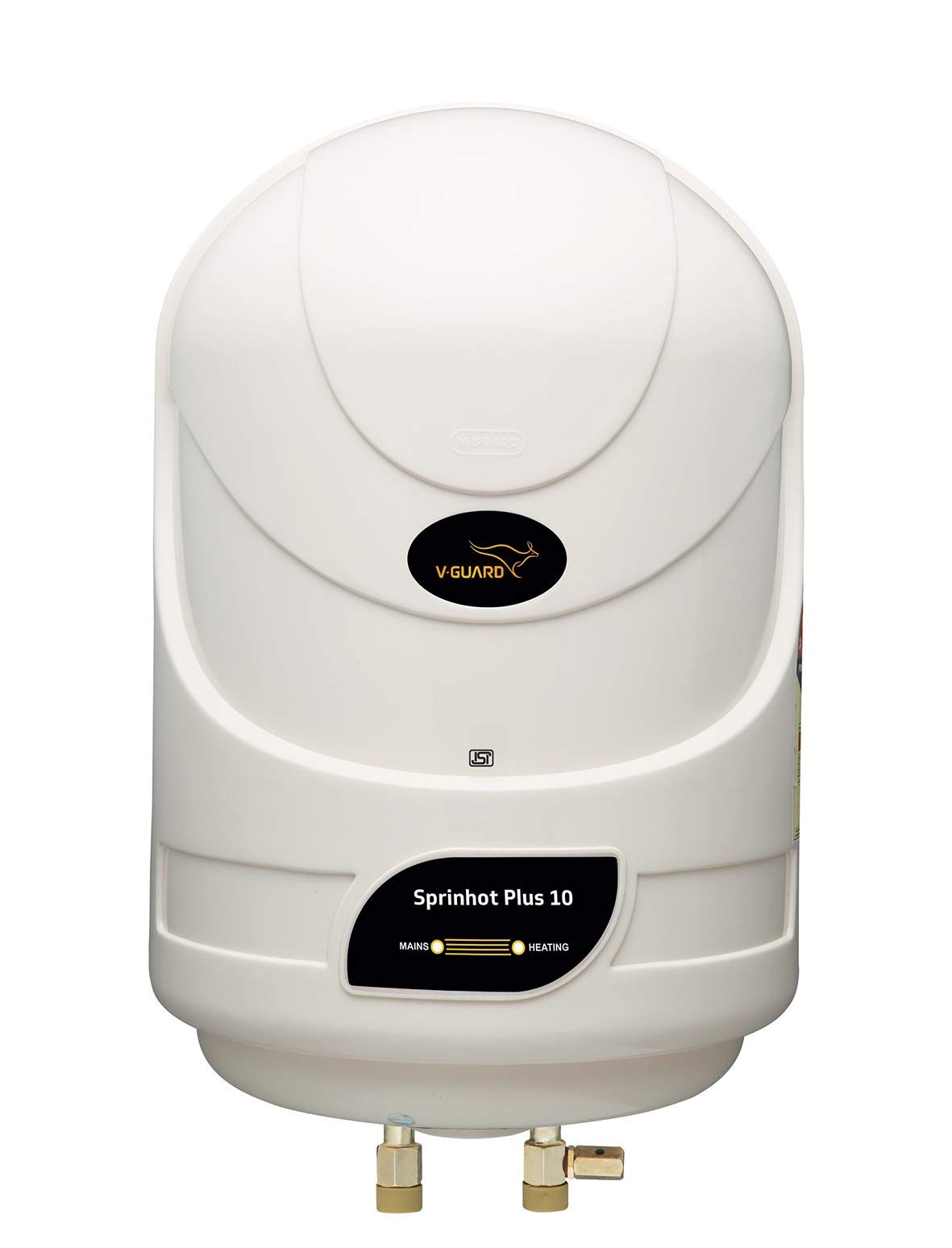 V-Guard Sprinhot 10 Litre Water Heater (Ivory), Wall Mount V-Guard Sprinhot 10 Litre Water Heater (Ivory), Wall Mount - Ivory / 10 Litres