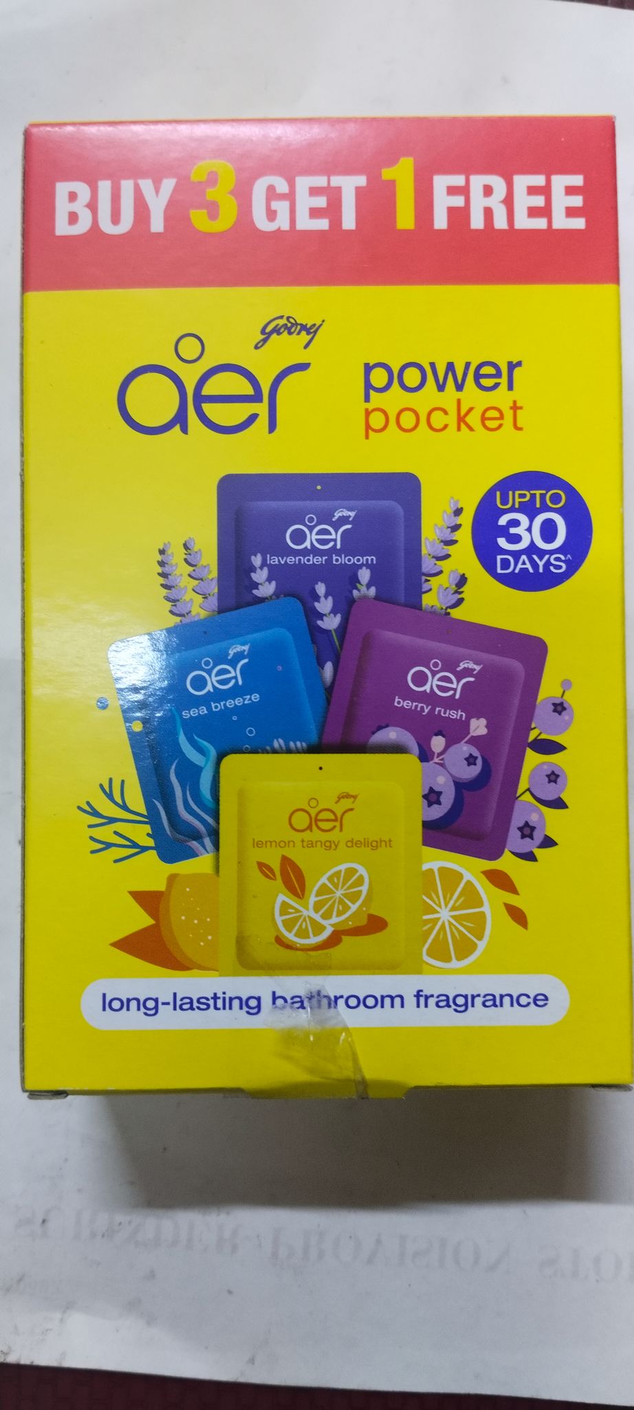 Godrej aer power Pocket Buy 3 get 1 free 