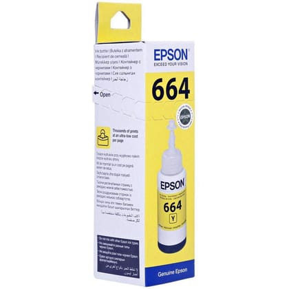 664 Epson Yellow ink Bottle