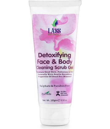 Lass Naturals - Cleansing Facial Scrub For Women (Pack of 1)