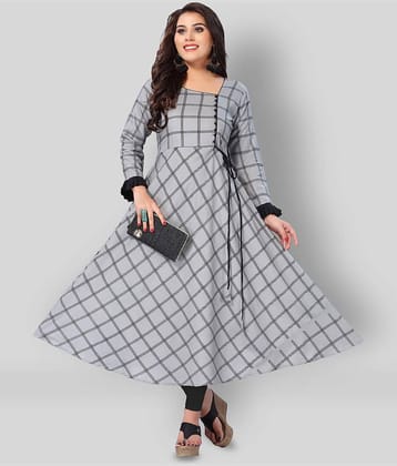 Kapadia - Multicolor Rayon Women's Flared Kurti