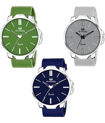 Armado Green Stainless Steel Analog Men's Watch