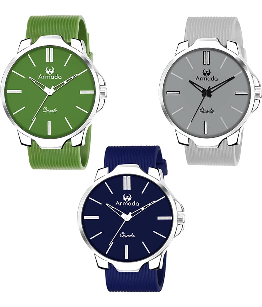 Armado Green Stainless Steel Analog Men's Watch