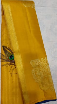 Elegant Floral Printed Cotton Saree