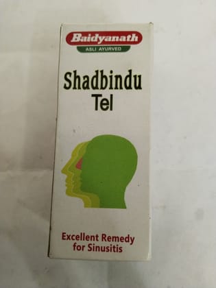 Baidyanath Asli ayurved Shadbindu Tel Excellent remedy For sinusitis 