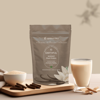 Earthful Honest Plant Protein-Madagascar Vanilla Earthful Honest Plant Protein-Madagascar Vanilla