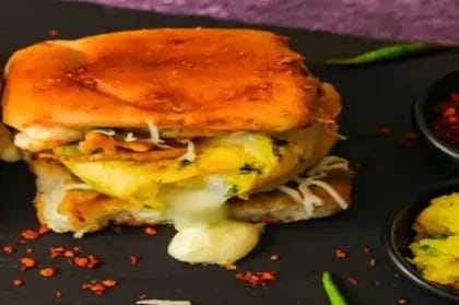 Cheese Vada Pav
