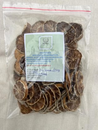 Tangy Dried Lemon Slices 100 Natural and Delicious