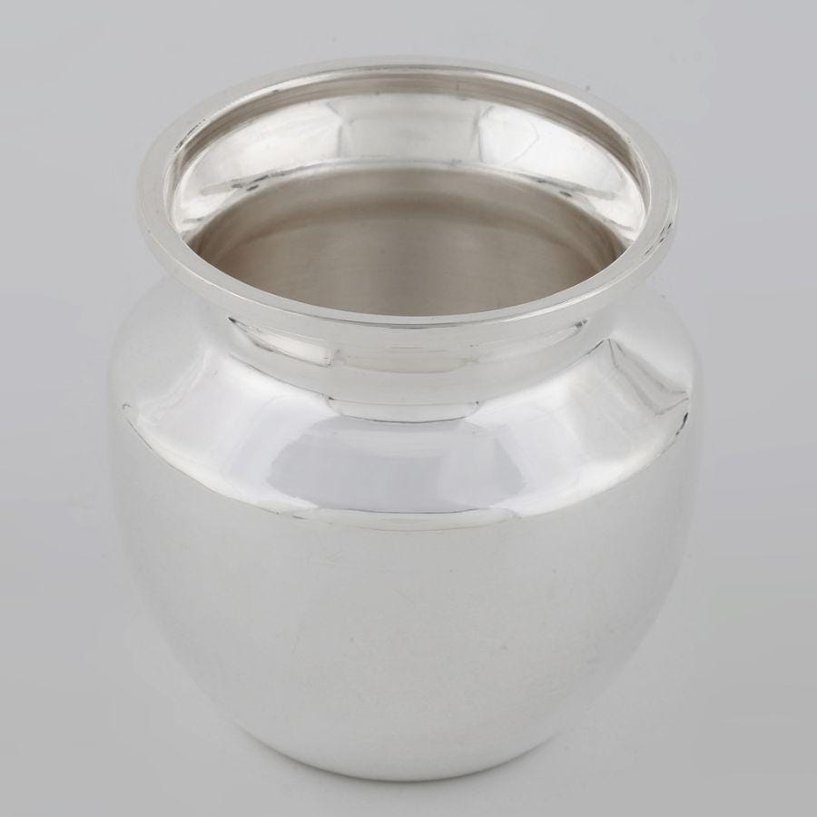 92.5 Silver Plain Kalash Pot-50gms