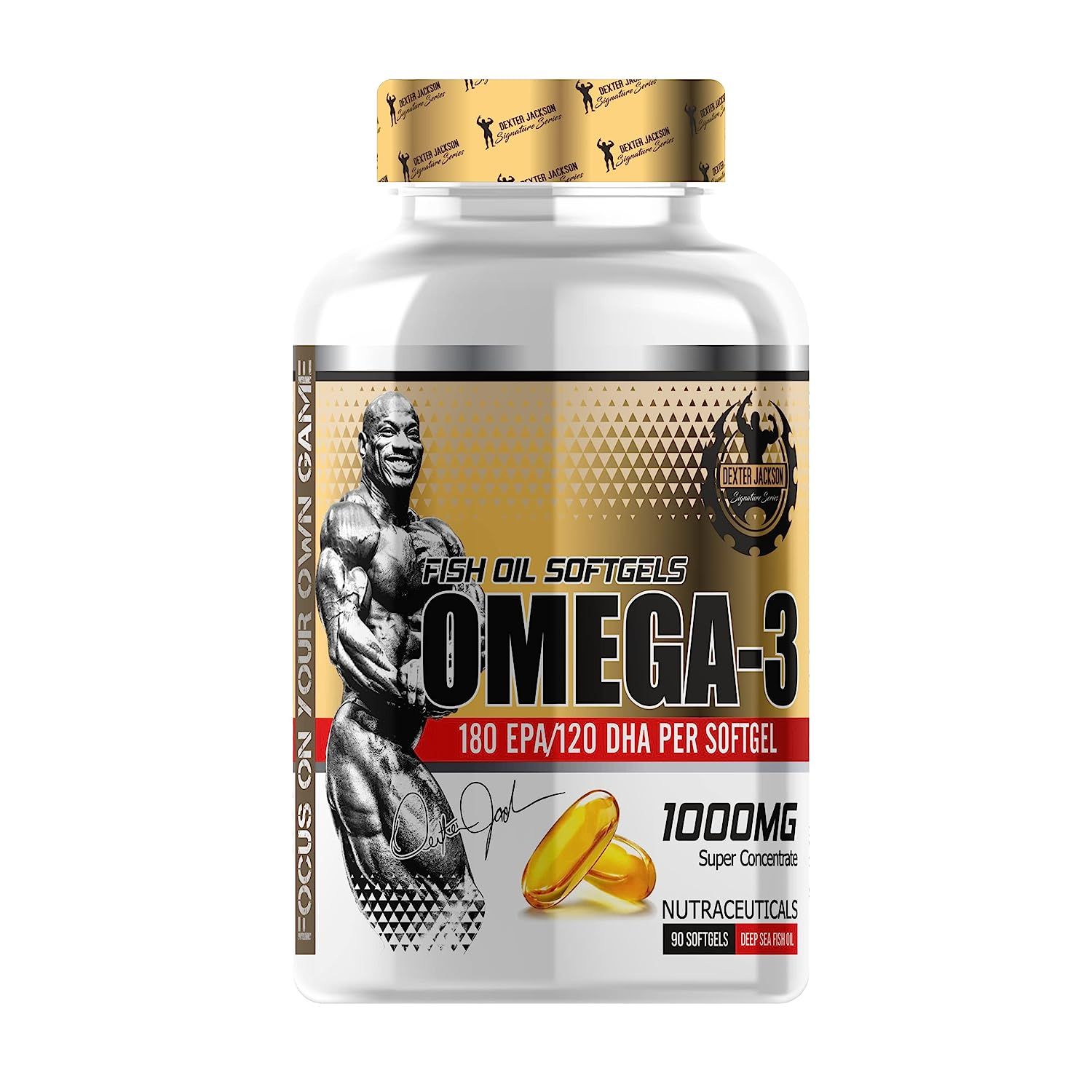 Dexter Jackson Omega-3 1000Mg, 90 Softgels