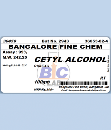 CETYL ALCOHOL - 100gm