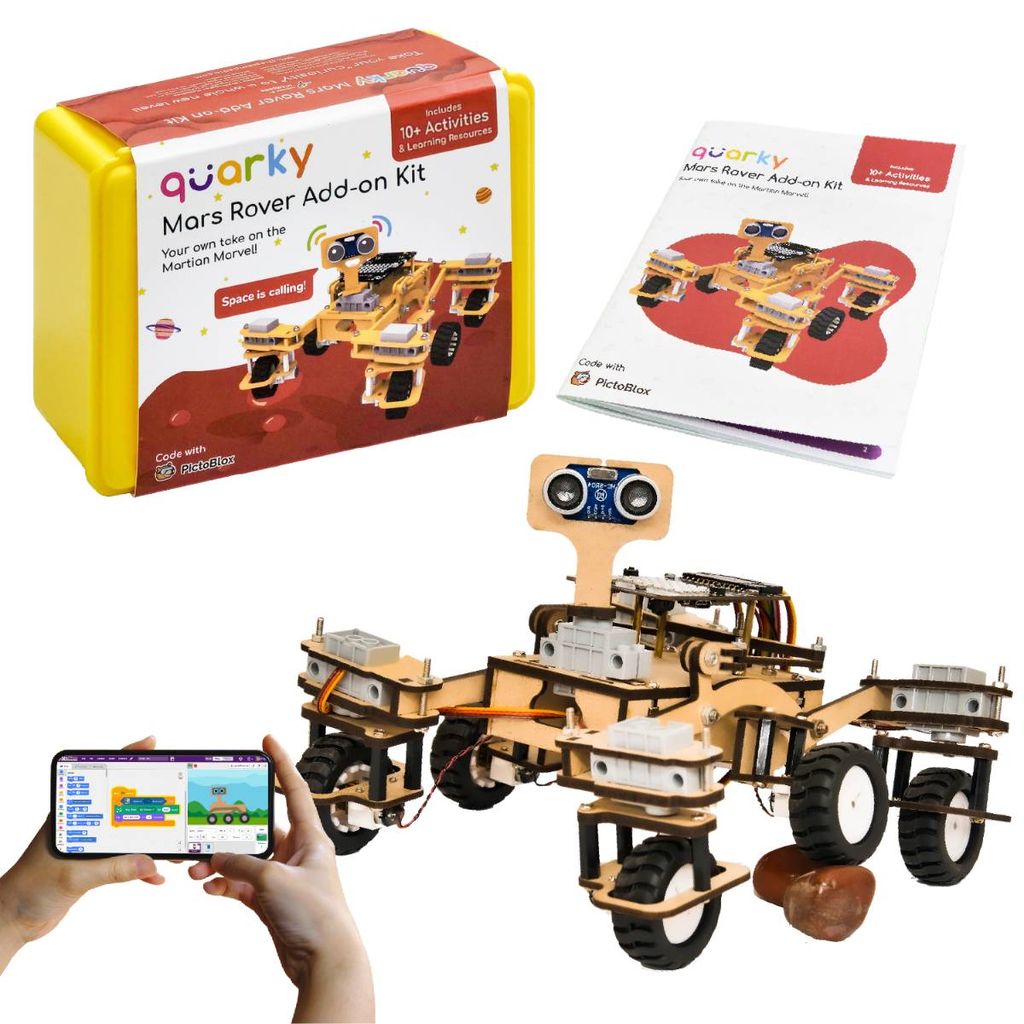 Quarky Mars Rover Addon Kit - Toys and Games | Buy online on ZillyBuy