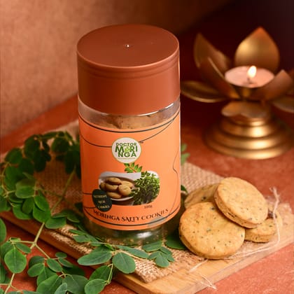 MORINGA SALTY COOKIES 100 G