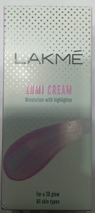 Lakme lumi cream moisturiser with highlighter 30 g